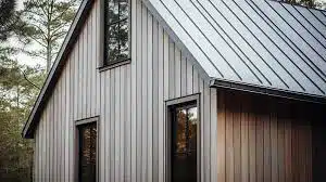 vertical siding on a home exterior in Wichita, Kansas