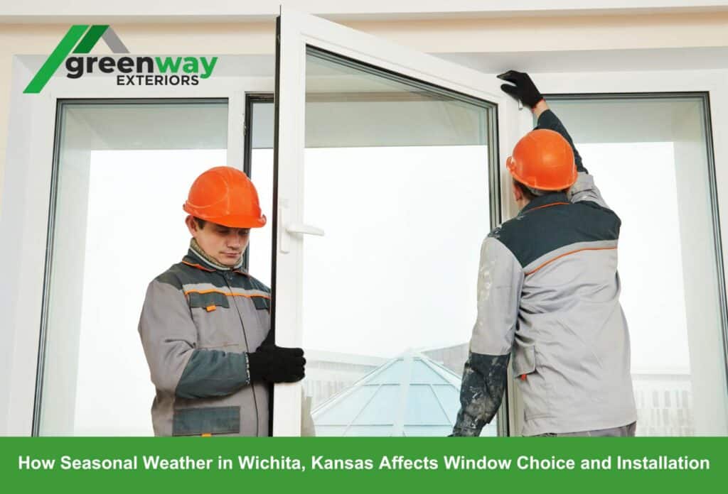 Greenway Exteriors showcases a variety of window choices for Wichita homes.