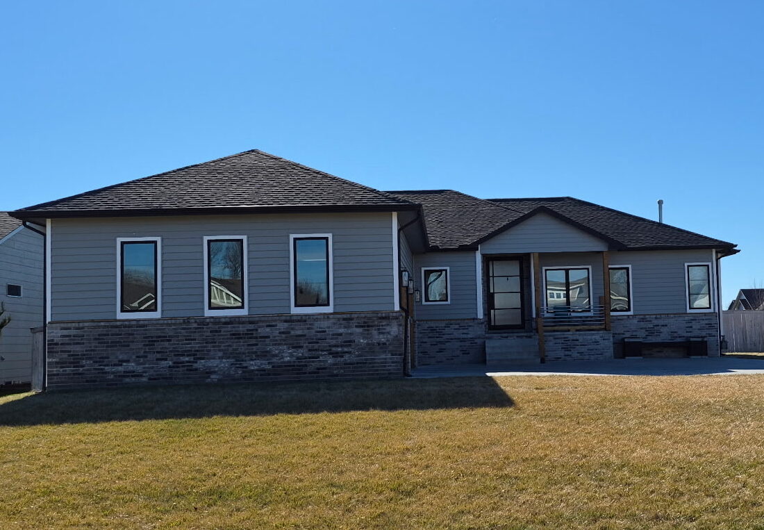 Completed New James Hardie Siding Installation in Wichita, KS